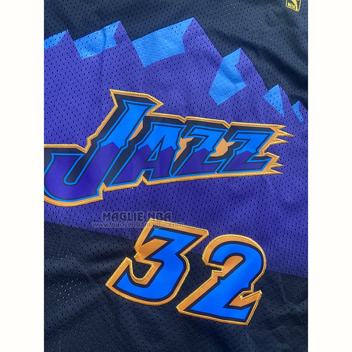 Maglia
 Karl Malone NO 32 Utah Jazz Mitchell & Ness 1996-97 Nero
